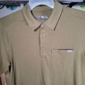 5.11 Tactical Polo SS Army Green w/ Pocket - Size Medium